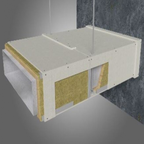 鐵皮風(fēng)管巖棉硅酸鹽板復(fù)合風(fēng)管